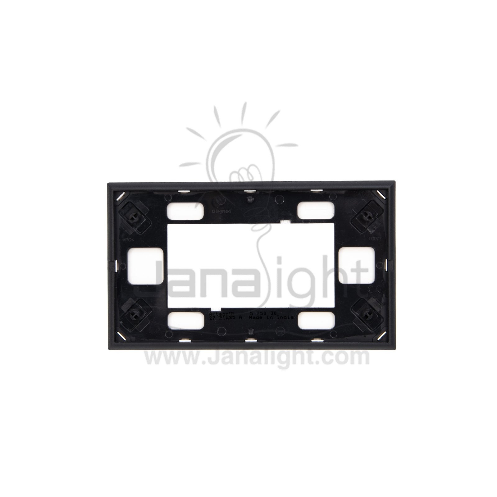 وش 4 ( رباعي ) فتحة ليجراند ابيض Cover 4 slot Arteor Legrand 
